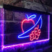 Apple Grapes Banana Grocery Fruit LED Light Sign - Way Up Gifts