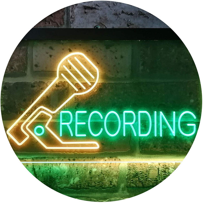 Microphone On Air Recording LED Light Sign - Way Up Gifts