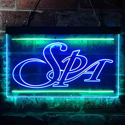 Spa LED Light Sign - LED Gift Works