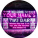 Personalized Tiki Bar LED Light Sign - Way Up Gifts