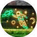 Astronaut Planets Stars Space Moon LED Light Sign - Way Up Gifts