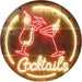 Cocktails LED Light Sign - Way Up Gifts