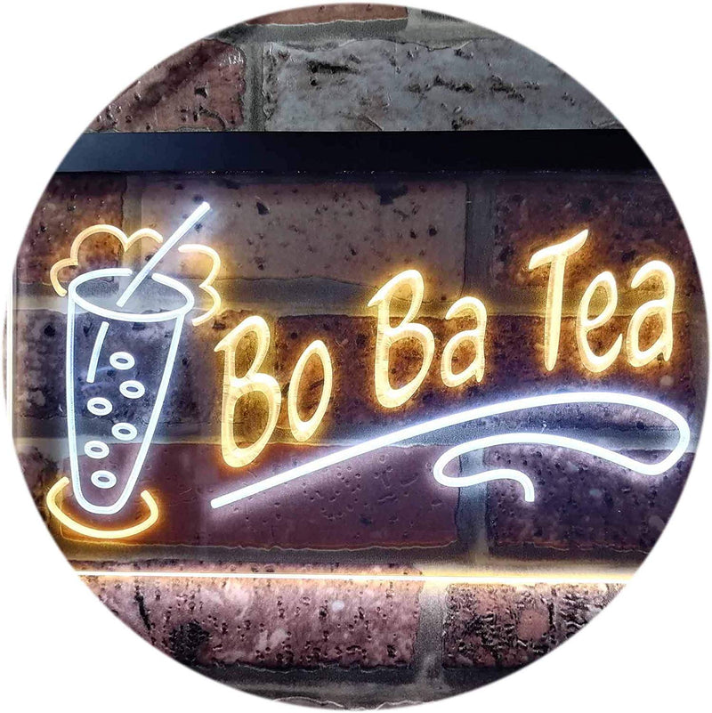 Boba Bo Ba Tea LED Light Sign - LED Gift Works