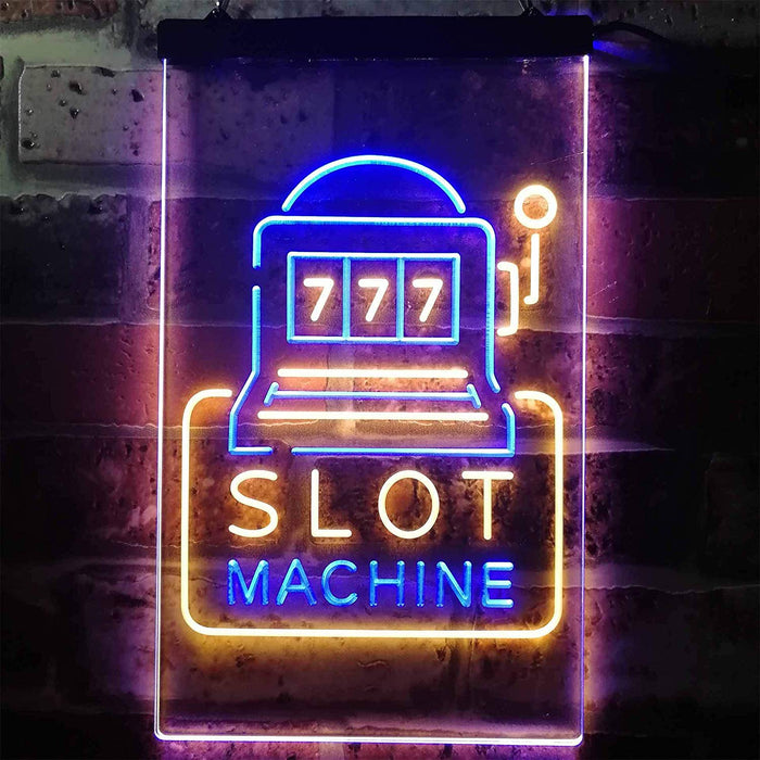 Casino Gambling Slot Machine LED Light Sign - Way Up Gifts