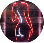 Lady Back Sexy Girls Man Cave LED Light Sign - LED Gift Works