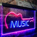 Guitar Instruments Music LED Light Sign - Way Up Gifts