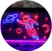 Astronaut Planets Stars Space Moon LED Light Sign - Way Up Gifts