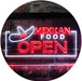 Restaurant Mexican Food Open LED Light Sign - Way Up Gifts