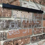 Wine Shop LED Light Sign - LED Gift Works