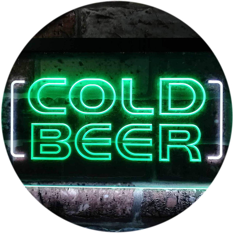 Cold Beer LED Light Sign - LED Gift Works
