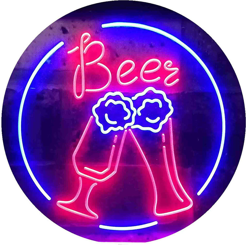 Bar Cheers Beer LED Light Sign - LED Gift Works