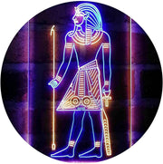 Egyptian Pyramids Ancient Egypt Menes Pharaoh LED Light Sign - LED Gift Works