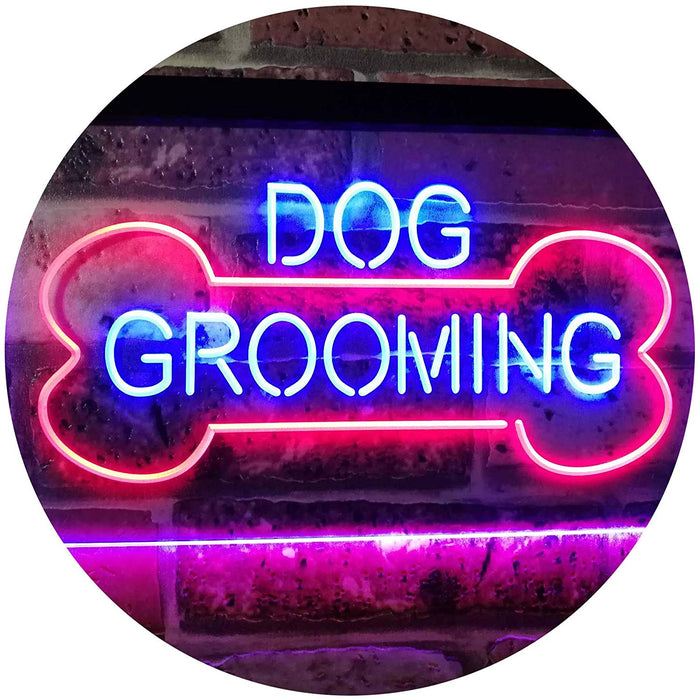 Dog Grooming LED Light Sign - Way Up Gifts