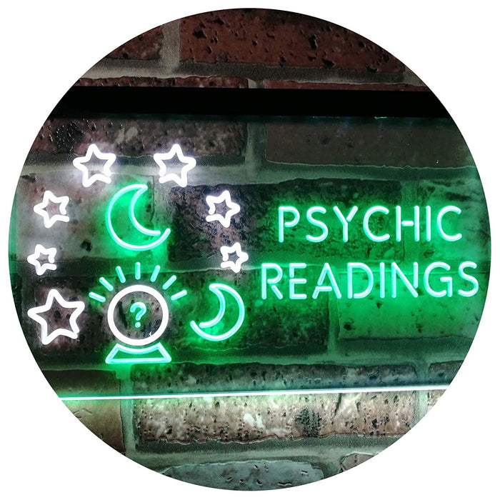Crystal Ball Psychic Readings LED Light Sign - Way Up Gifts