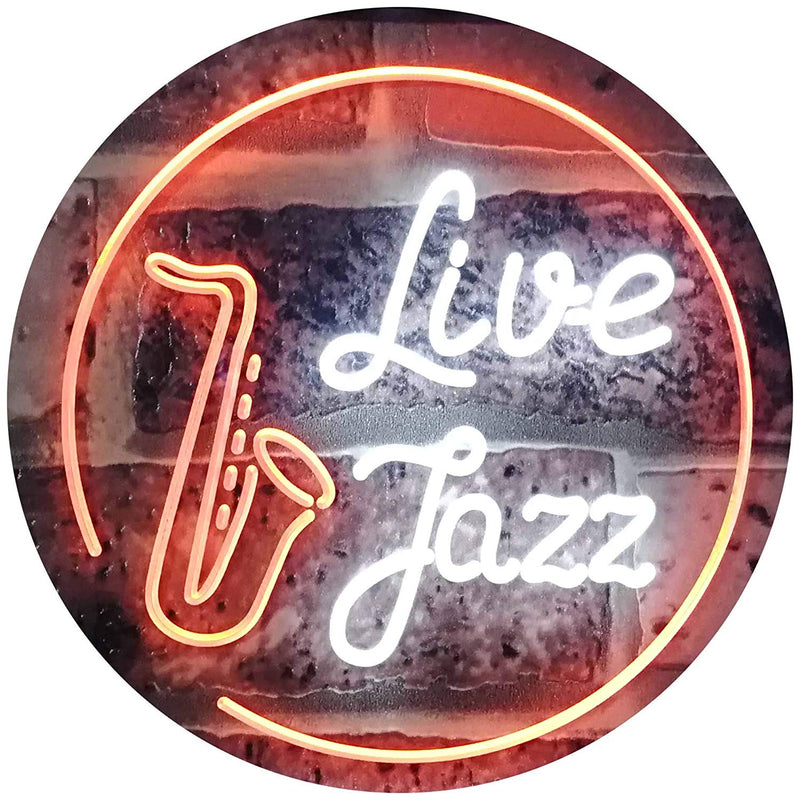 Music Live Jazz LED Light Sign - LED Gift Works