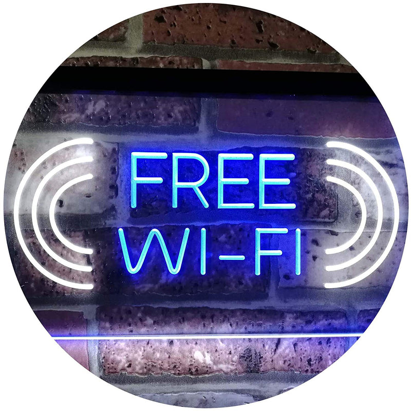 Internet Free Wi-Fi LED Light Sign - LED Gift Works