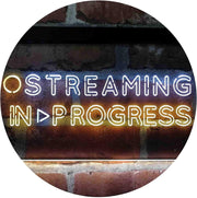 Streaming in Progress Display LED Light Sign - LED Gift Works
