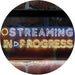 Streaming in Progress Display LED Light Sign - Way Up Gifts