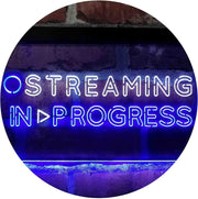 Streaming in Progress Display LED Light Sign - LED Gift Works