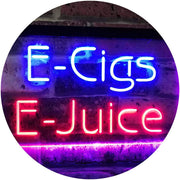 Vape Shop E-Cigs E-Juice LED Light Sign - LED Gift Works