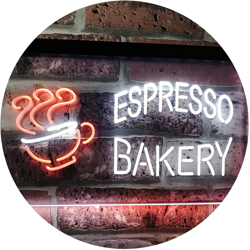 Coffee Espresso Bakery LED Light Sign - LED Gift Works