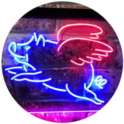 Flying Pig LED Light Sign - LED Gift Works