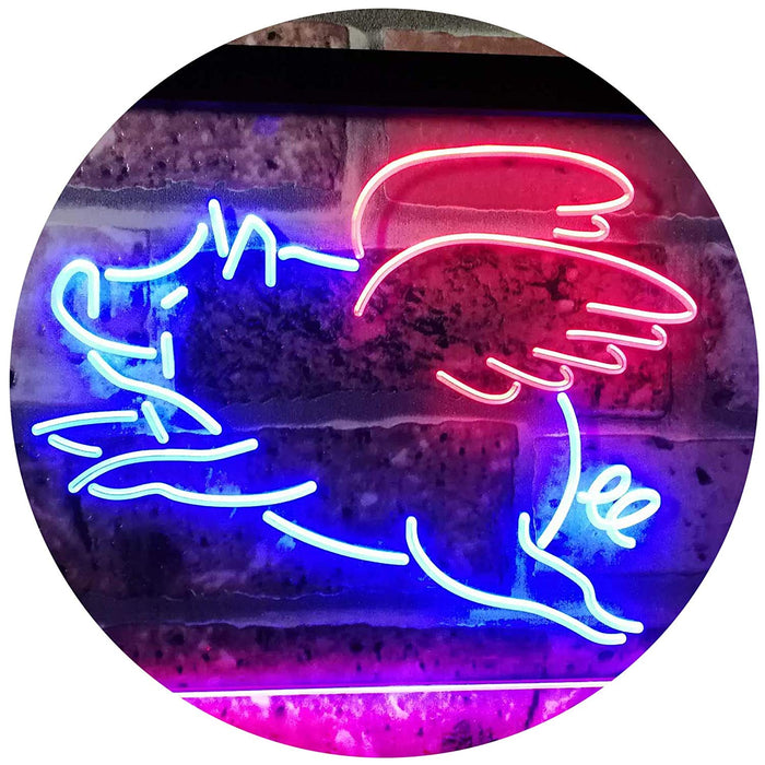 Flying Pig LED Light Sign - Way Up Gifts