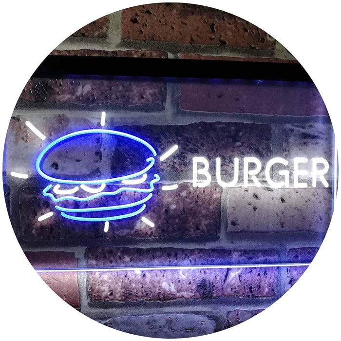 Hamburger Burger LED Light Sign - Way Up Gifts