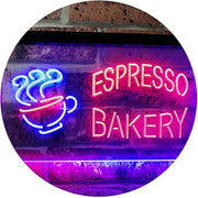 Coffee Espresso Bakery LED Light Sign - LED Gift Works