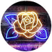 Rose Flower LED Light Sign - Way Up Gifts