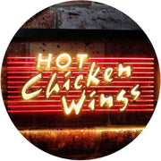 Hot Chicken Wings LED Light Sign - LED Gift Works