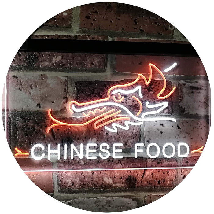 Restaurant Dragon Chinese Food LED Light Sign - Way Up Gifts