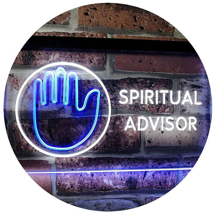 Psychic Spiritual Advisor LED Light Sign - Way Up Gifts