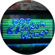 Hot Chicken Wings LED Light Sign - LED Gift Works