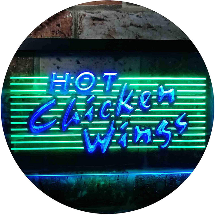 Hot Chicken Wings LED Light Sign - Way Up Gifts
