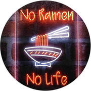 No Ramen No Life Shop LED Light Sign - LED Gift Works