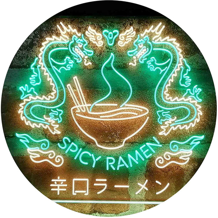 Dragon Spicy Ramen Japanese Food LED Light Sign - Way Up Gifts