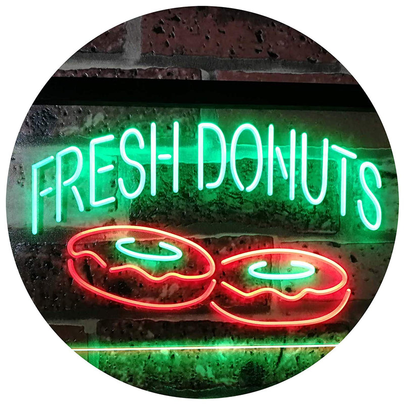 Fresh Donuts LED Light Sign - LED Gift Works