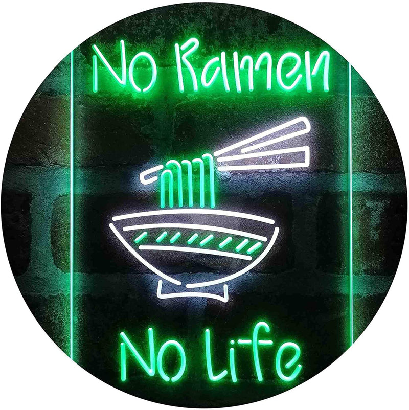 No Ramen No Life Shop LED Light Sign - LED Gift Works