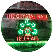 Psychic Fortune Teller Crystal Ball LED Light Sign - LED Gift Works