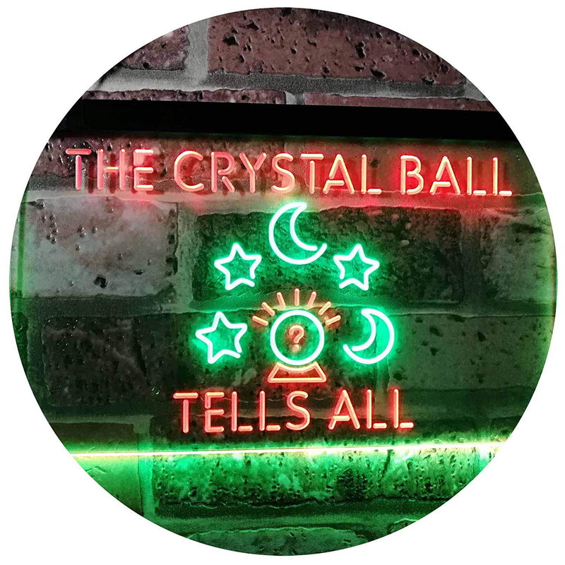 Psychic Fortune Teller Crystal Ball LED Light Sign - LED Gift Works