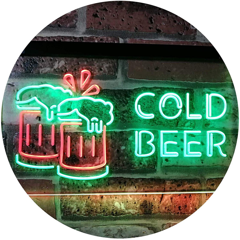 Cold Beer LED Light Sign - LED Gift Works
