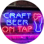 Craft Beer On Tap LED Light Sign - LED Gift Works