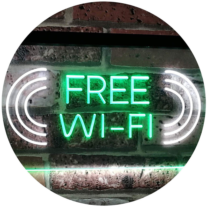Internet Free Wi-Fi LED Light Sign - LED Gift Works
