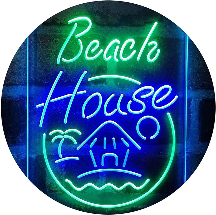 Vacation Beach House Decor Display LED Light Sign - Way Up Gifts