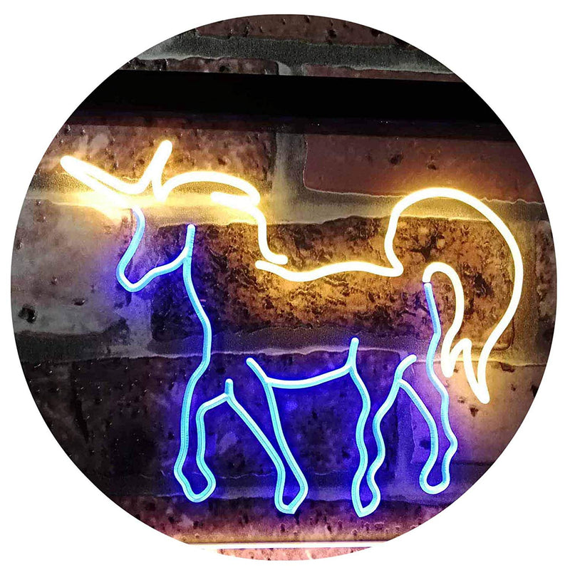 Unicorn LED Light Sign - LED Gift Works