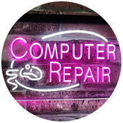 Computer Repair LED Light Sign - LED Gift Works