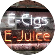 Vape Shop E-Cigs E-Juice LED Light Sign - LED Gift Works