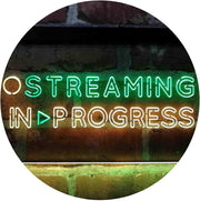 Streaming in Progress Display LED Light Sign - LED Gift Works
