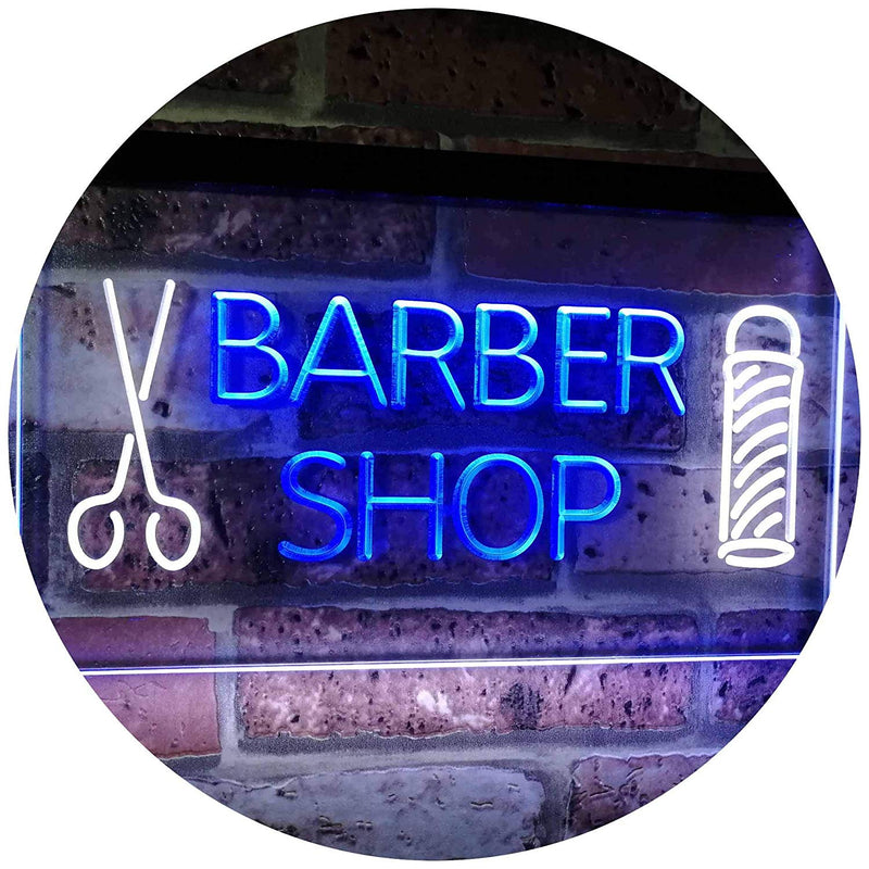 Barber Shop LED Light Sign - LED Gift Works
